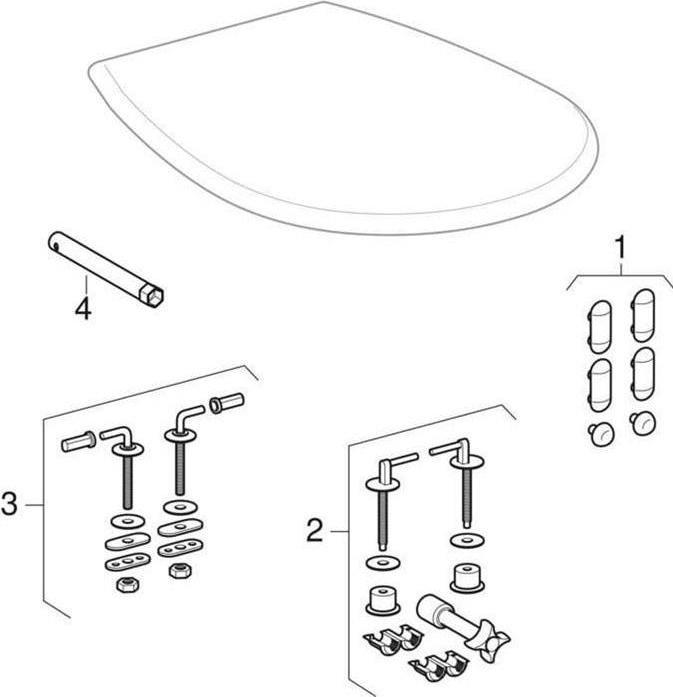 Produktbild Geberit WC-Sitz RENOVA ägäis