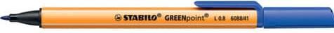 Produktbild STABILO GREENpoint umweltfreundlicher Filzschreiber (Rot, 1 x)