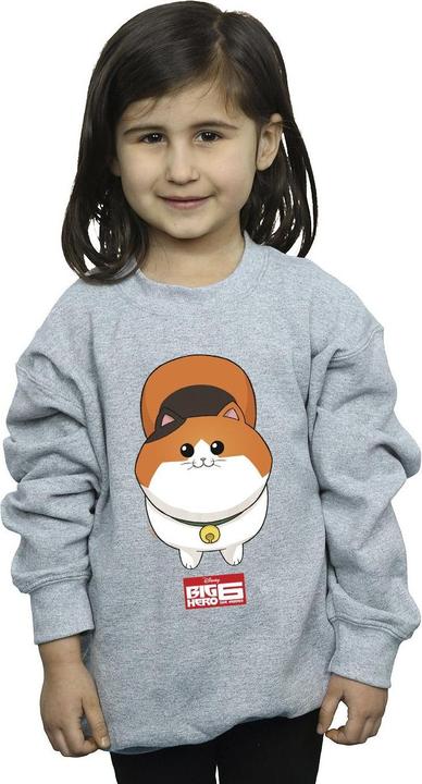 Immagine prodotto Disney Big Hero 6 Baymax Kitten Face Felpa Ragazze (140, 146)