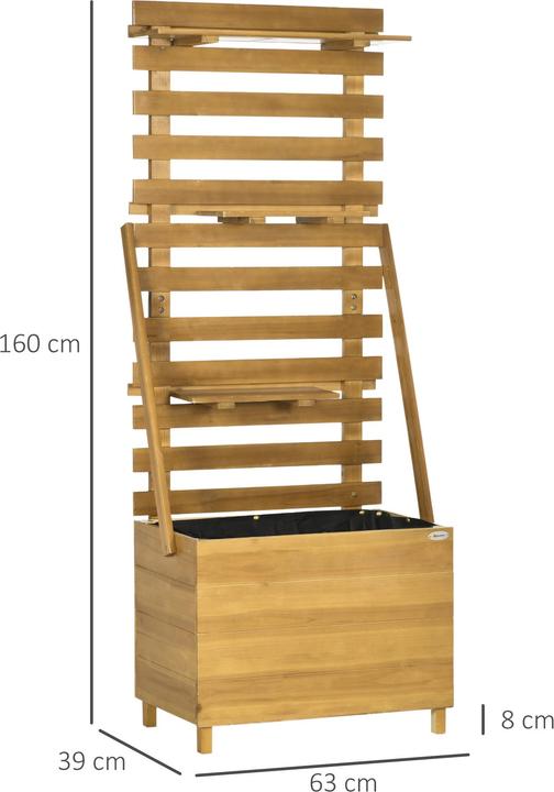 Produktbild Jamb Hochbeet mit Rankhilfe