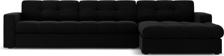 Immagine prodotto CXL by Christian Lacroix Divano con angolo destro in velluto, "Yohan", 4 posti, 236x160x72 Realizzato in Europa (Divano ad angolo)