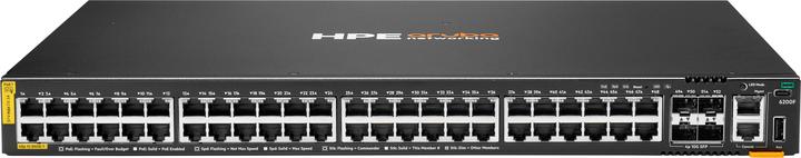 Productafbeelding Aruba HPE Networking CX 6200F 48G Klasse-4 PoE 4SFP+ 740W schakelaar (48 ports)