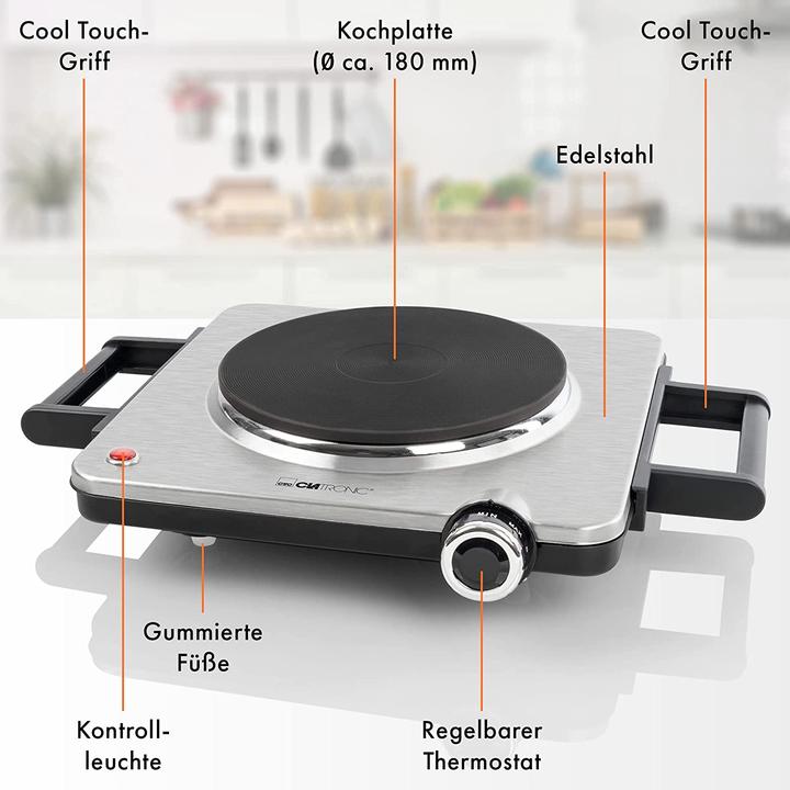Actual product image Clatronic Hotplate