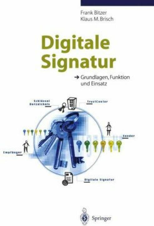 Produktbild Digitale Signatur (Deutsch, Frank Bitzer, Klaus M. Brisch)