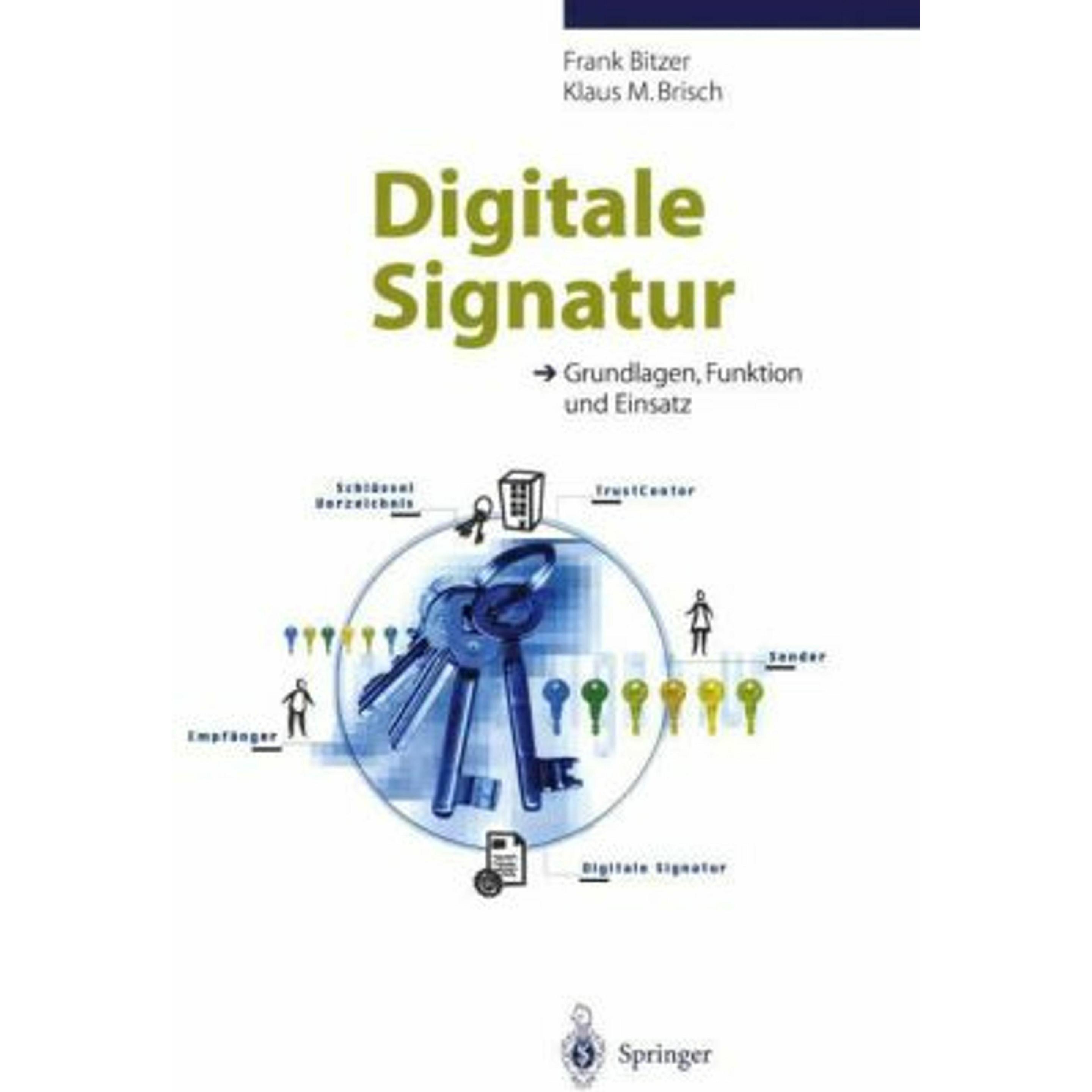 Digitale Signatur, Fachbücher