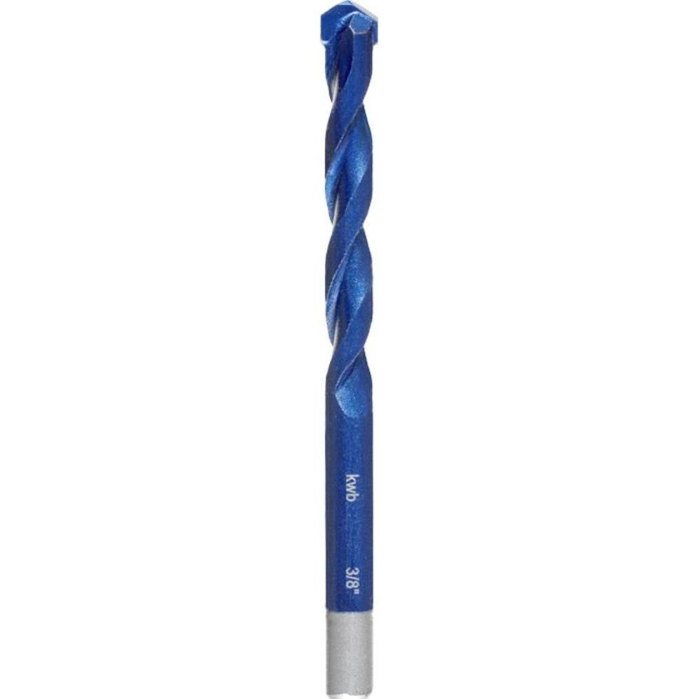 kwb, Bohrereinsatz, 051400 Glas- und Fliesenbohrer 1 Stück 10 mm Gesamtlänge 120 mm Zylindersch (10 Millimeter)