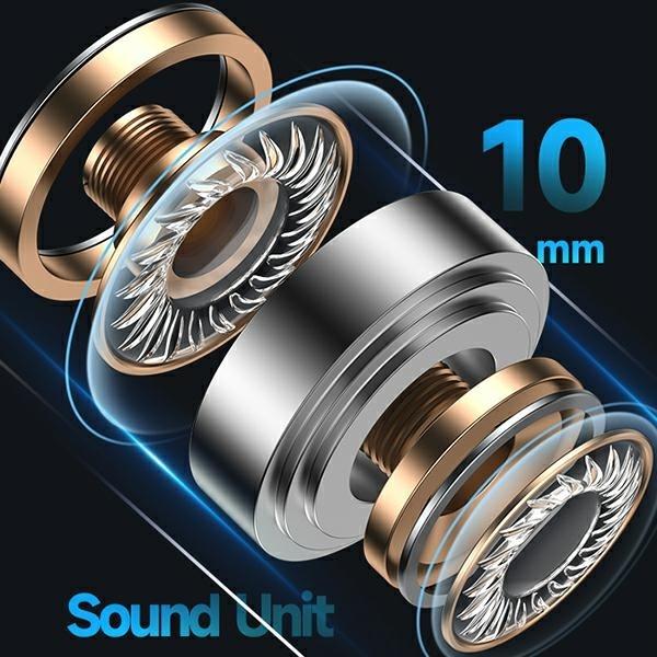 Produktbild Usams Słuchawki Bluetooth 5.1 TWS BH series bezprzewodowe czerwony/red BHUBH03 (ANC, 5 h, Kabellos)