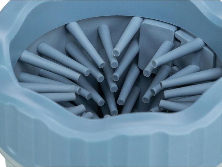 Image du produit Trixie Cure-pattes, M-L, silicone/PP, bleu (Chien)