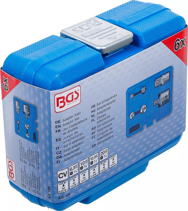 Actual product image BGS Adaptor Set 6 pcs.