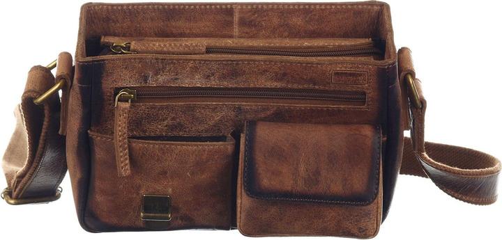 Produktbild Greenland Nature Mascu & Line Umhängetasche Leder 23 cm