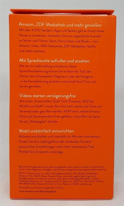 Actual product image Amazon Fire TV Stick with Alexa (8 GB)