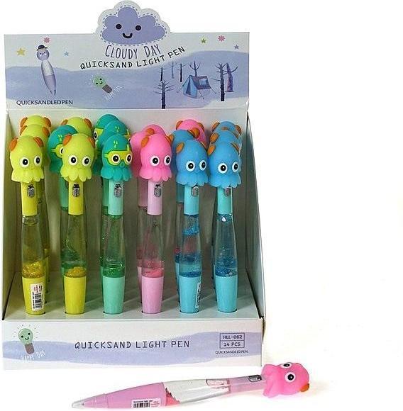 Produktbild Teka Mehrfarbiger, leuchtender Oktopus-Stift (24 Stück) (Mehrfarbig, 24 x)