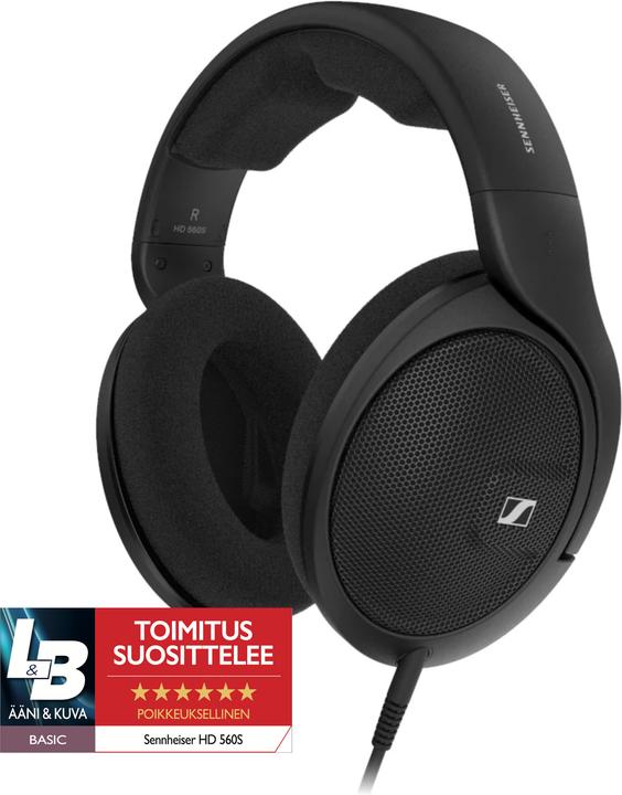Immagine prodotto Sennheiser HD 560s (Nessuna cancellazione del rumore, Cablato)