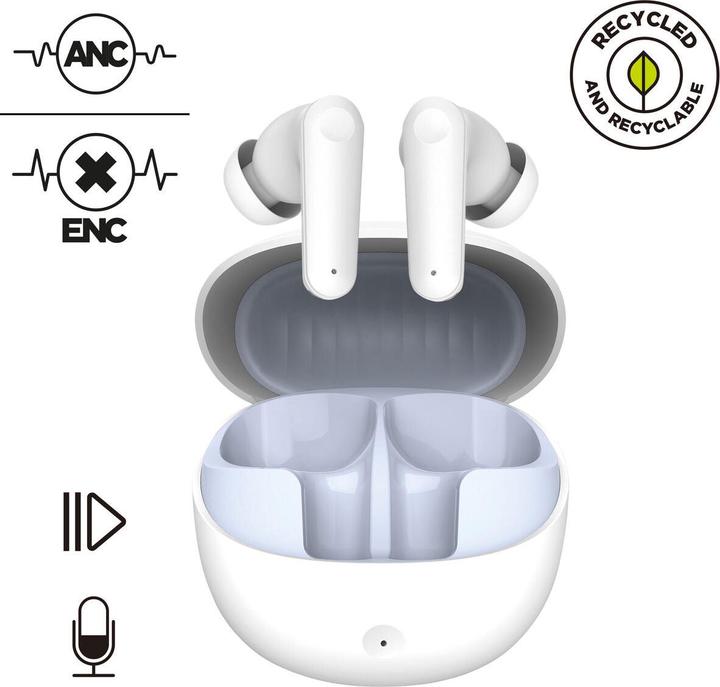 Actual product image Muvit Bluetooth in Ear Headset for Change Weiss (Wireless)