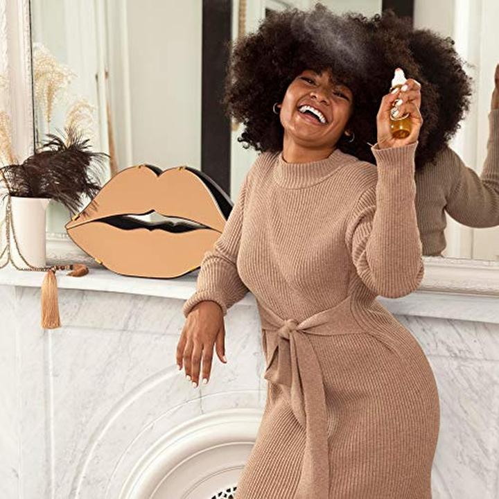 Actual product image Sol de Janeiro Cheirosa '71 Hair & Body Fragrance Mist 240mL 8.1 fl oz. (240 ml, Body mist, Nuts, Vanilla)