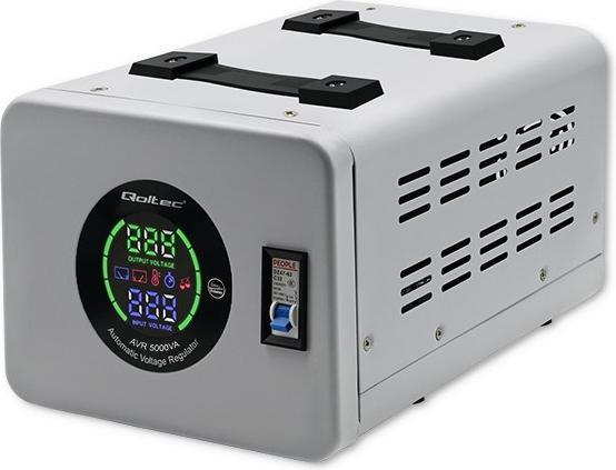 Image du produit Qoltec 50726 Stabilisateur automatique de tension (4000 W)