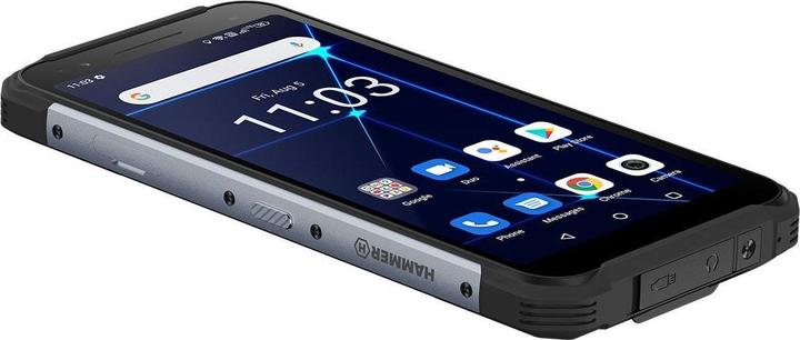 Image du produit Hammer Construction (128 Go, Noir, 6", Double SIM hybride + eSIM, 4G)