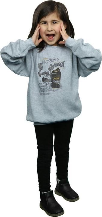 Produktbild Looney Tunes Taz Energy Boost Sweatshirt Mädchen (128)