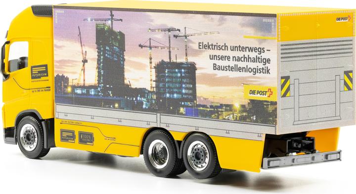 Actual product image Herpa Volvo FH Gl. XL Electric Truck The Post Office