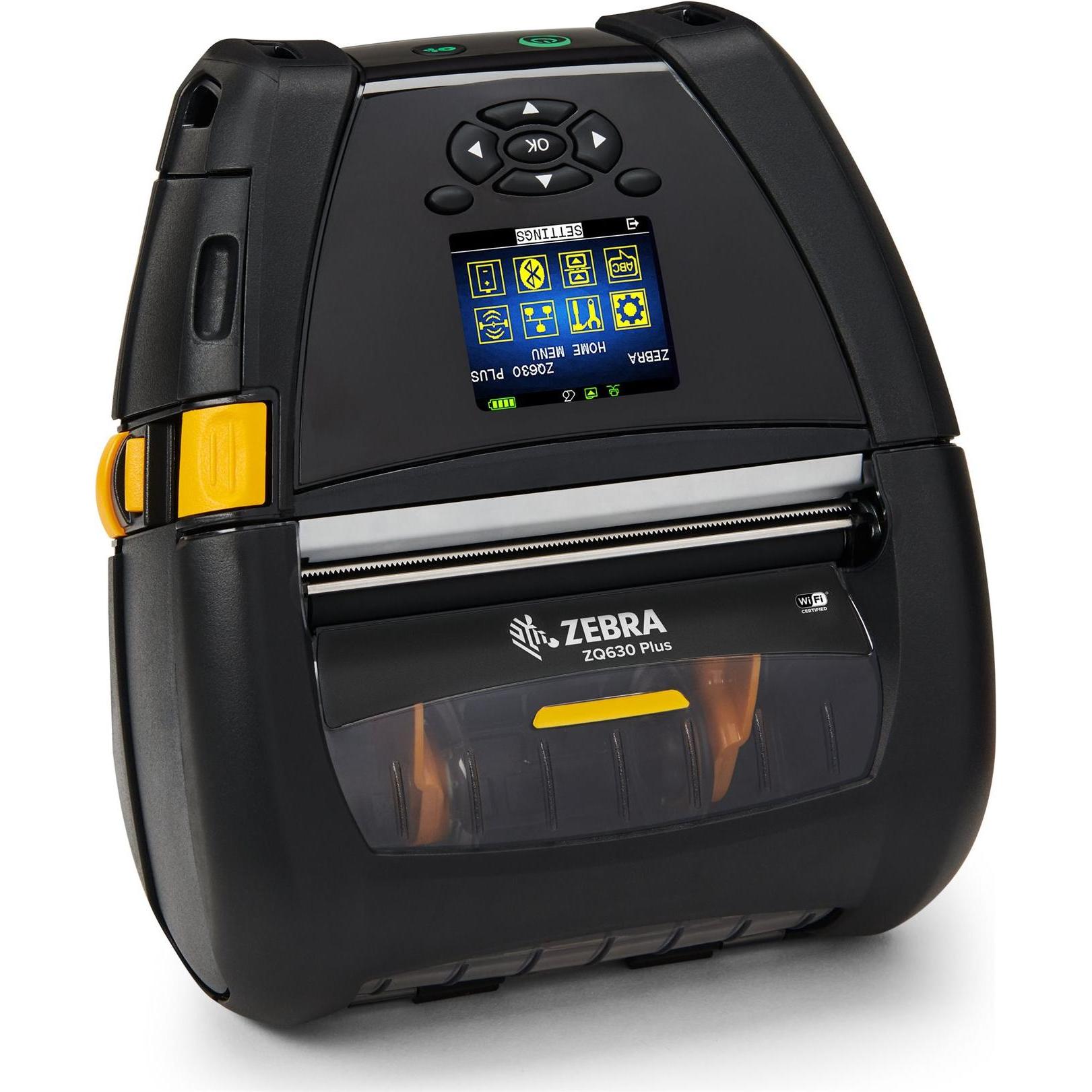 Zebra DT Printer ZQ630 Plus English (203 dpi), Etikettendrucker, Schwarz