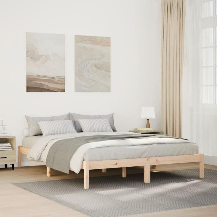 Immagine prodotto VidaXL Bett Extra Lang ohne Matratze 160x220 (160 x 220 cm)