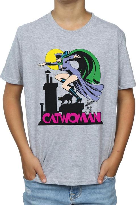 Produktbild Catwoman Text Logo TShirt Jungen (128)
