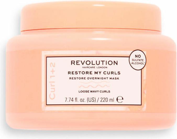 Actual product image Revolution Haircare Curl 3+4 Deeply Restore My Curls Protein Restore Mask (220 ml)