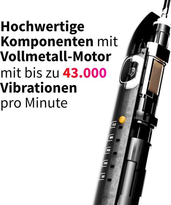 Produktbild Zahnheld Elektrische Schallzahnbürste Gero Weiss (Schallzahnbürste)