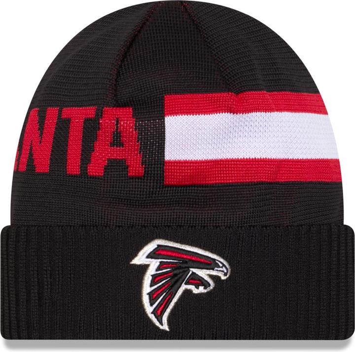 Actual product image New Era NFL Sideline Tech Knit Cap - Atlanta Falcons