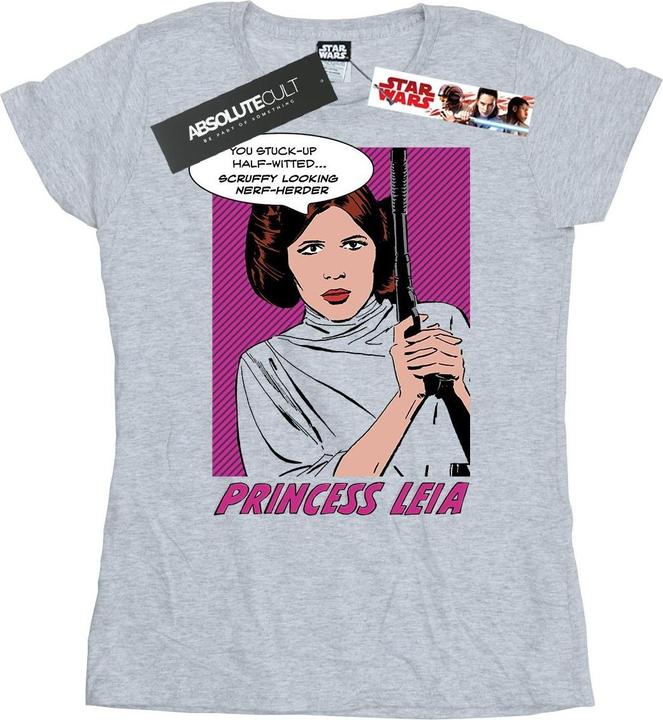Star Wars Princess Leia Pop Art TShirt