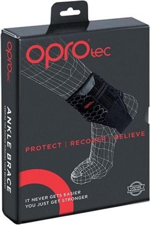 Actual product image Opro Ankle Brace with Bilateral Stablilizer BLK-XL (XL)