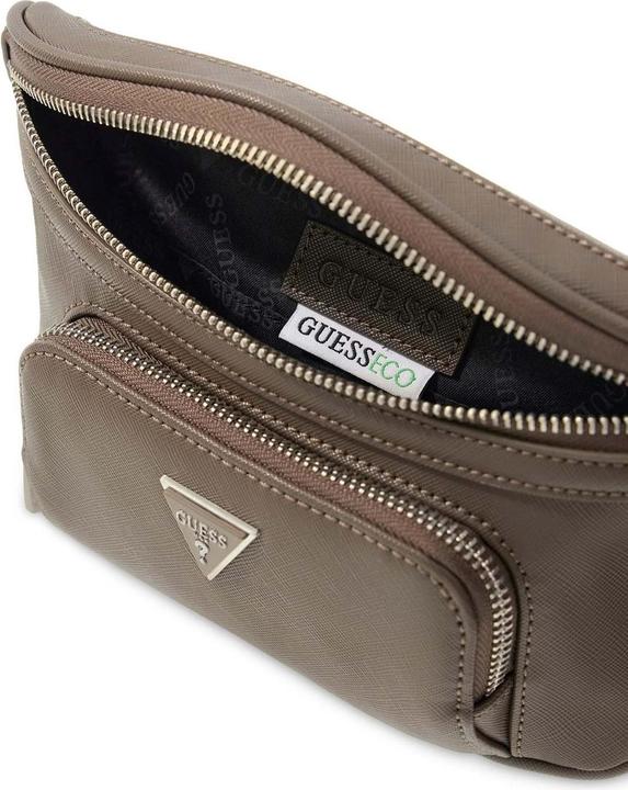 Actual product image Guess Certosa Saffiano Eco Compact Bum Bag