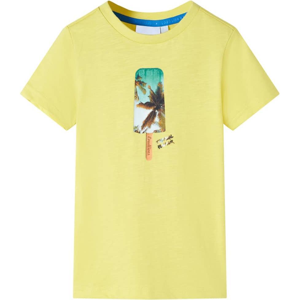 VidaXL, Jungen, Shirt, Izabella, Gelb, (104)