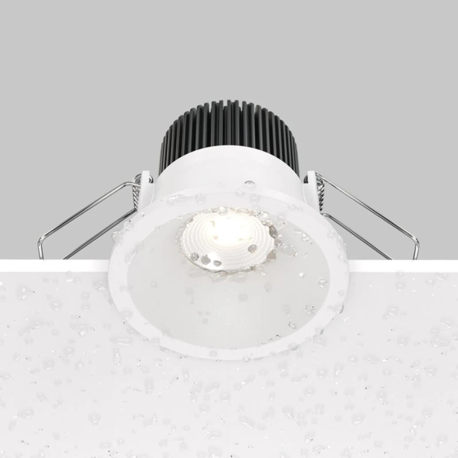 Thumbnail - Maytoni, Wandleuchte + Deckenleuchte, Zoom LED Downlight, Einbauleuchte 6W Weiss IP65 90Ra Ø6mm Neutralweiss (480 lm)