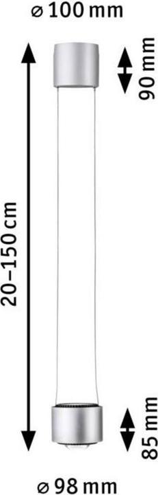 Actual product image Paulmann Aldan lights (930 lm)