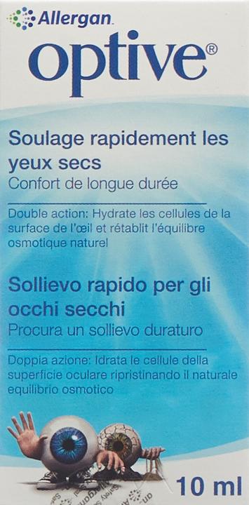 Produktbild Optive Allergan benetzende Augentropfen (10 ml, Allergan benetzende Augentropfen 10 ml)