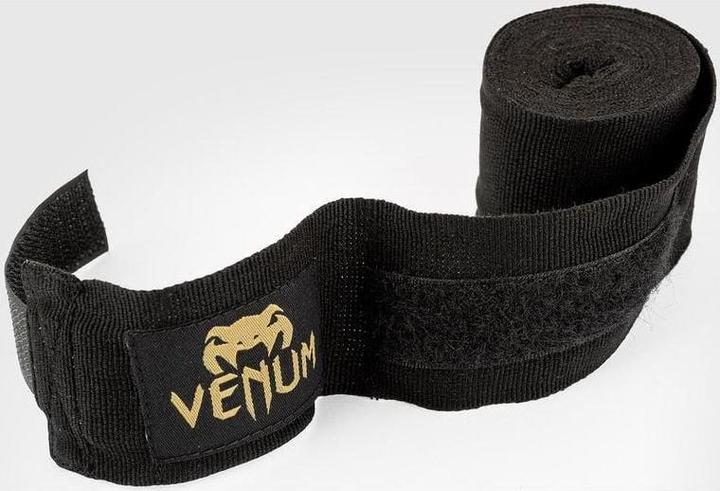 Image du produit Venum Bandelettes de boxe Kontact - 2,5m - Noir/Or (Taille unique)