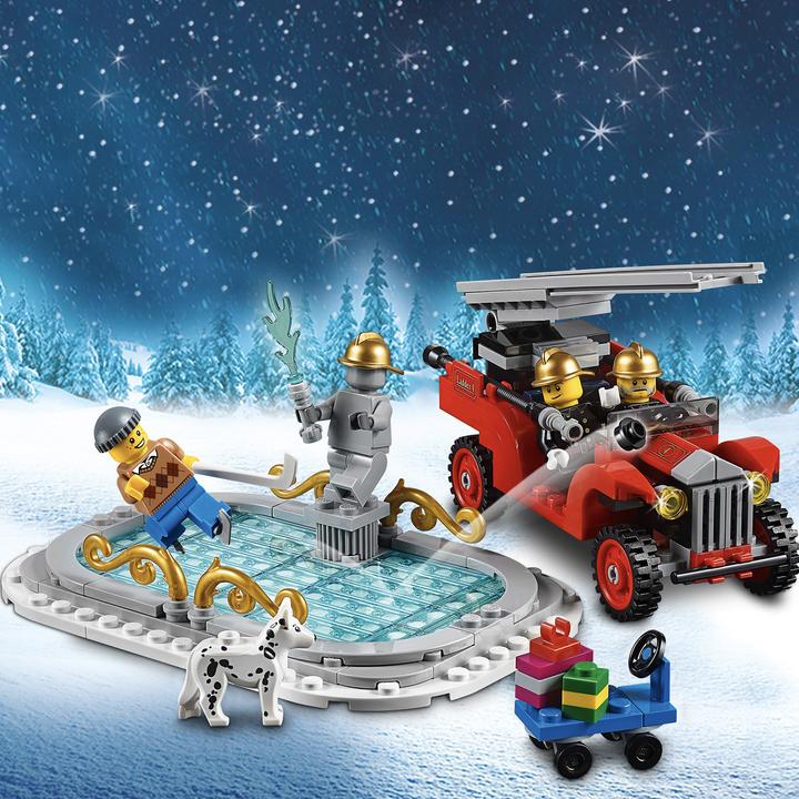 Image du produit LEGO La caserne de pompiers en hiver (10263, LEGO Creator Expert)