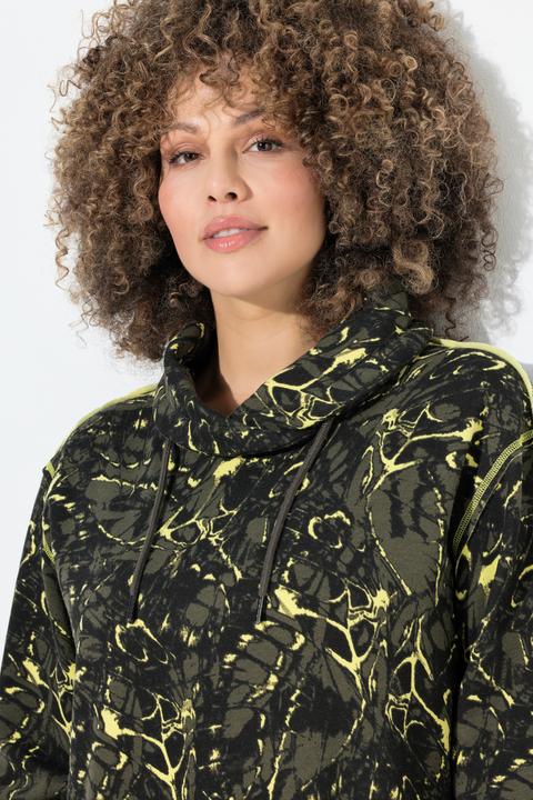 Produktbild Ulla Popken Sweatshirt, Schmetterlinge, Stehkragen, Langarm (46, 48)