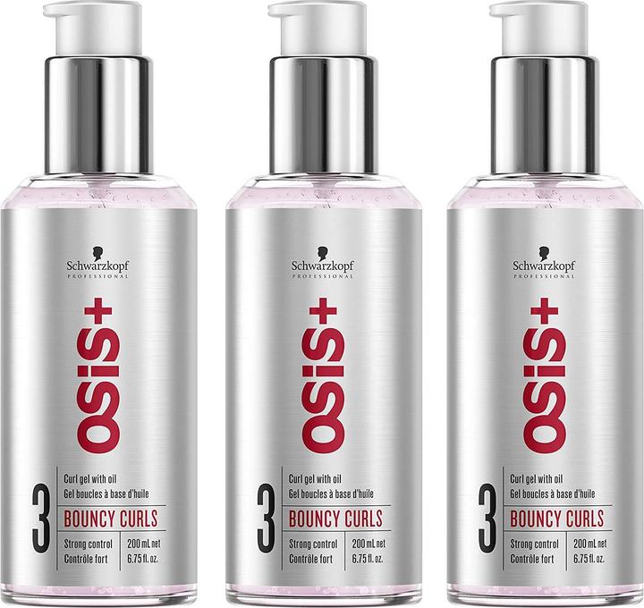 Actual product image Schwarzkopf Professional OSIS+ Bouncy Curls (Hair gel, 200 ml)