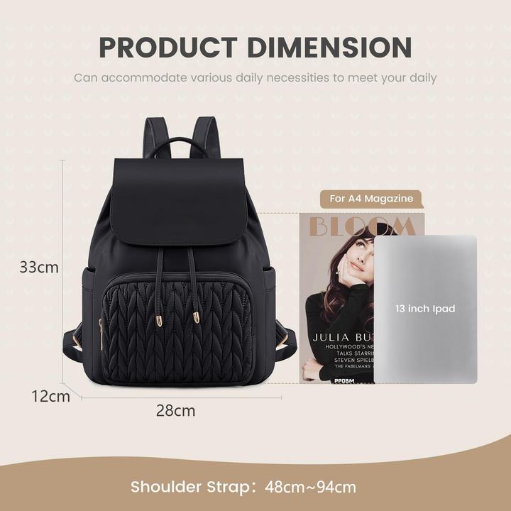 Produktbild Only-Bags.Store Kleiner eleganter City-Rucksack, kleiner Tagesrucksack
