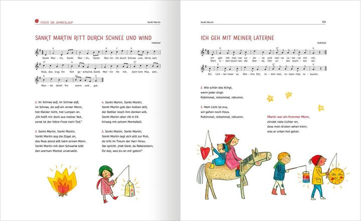 Image du produit Die ganze Welt der Lieder und Reime (Allemand, Gerlinde Wiencirz, Yayo Kawamura, 2024)