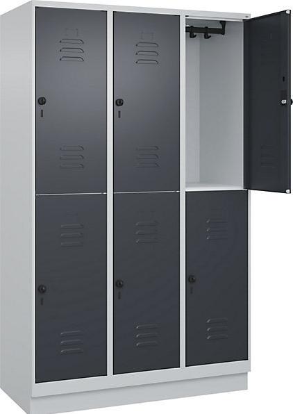 Actual product image C+P Double-decker locker Classic PLUS (120 cm, 195 cm)