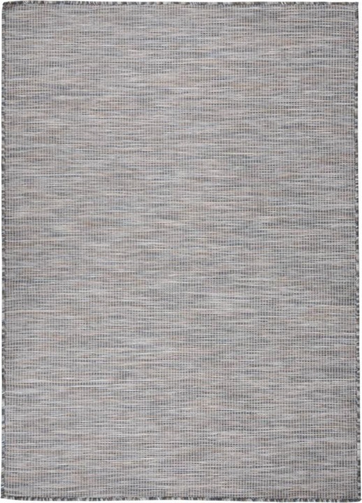 Brown and blue