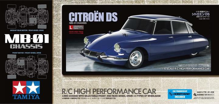 Produktbild Tamiya Citroen DS (MB-01) (Kit)