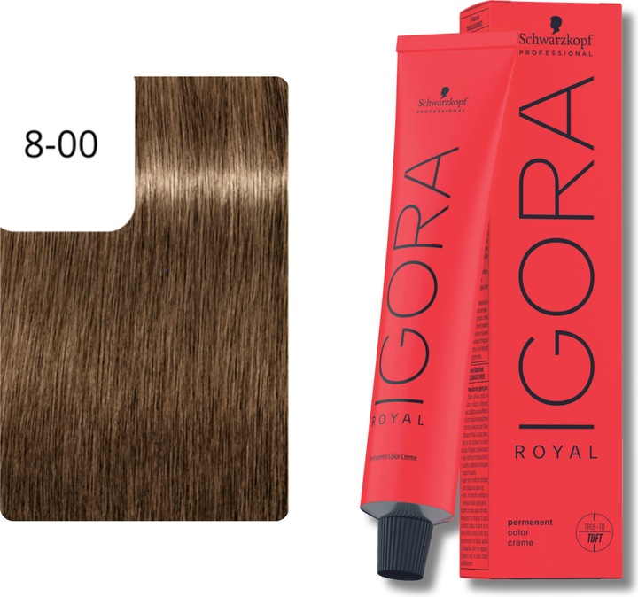 Image du produit Schwarzkopf Professional Igora Royal (8-00 Blond clair Nature Extra Nature Extra)
