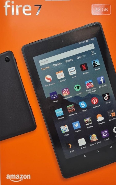 Image du produit Amazon Fire 7 (WLAN uniquement, 7", 32 Go, Noir)