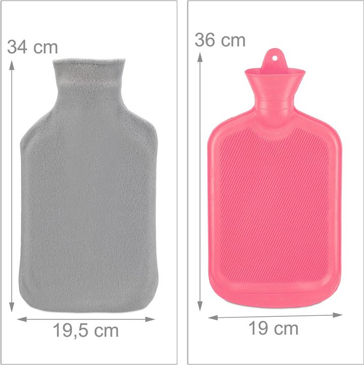 Immagine prodotto Relaxdays Borsa acqua-calda (2 l)