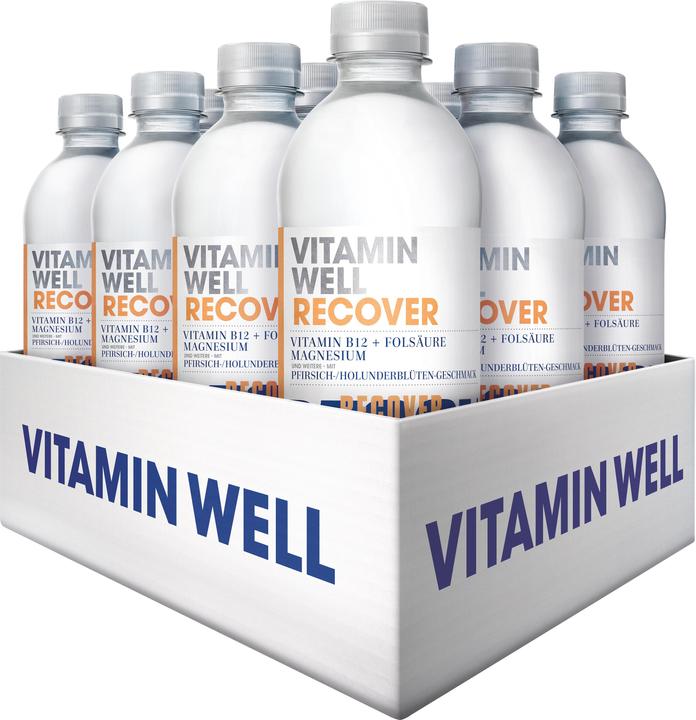 Immagine prodotto Vitamin Well Recupera (Fiori di sambuco-pesca, 12 x)