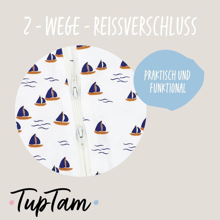 Produktbild TupTam Schlafstrampler mit Fuss - 3er Set (92)